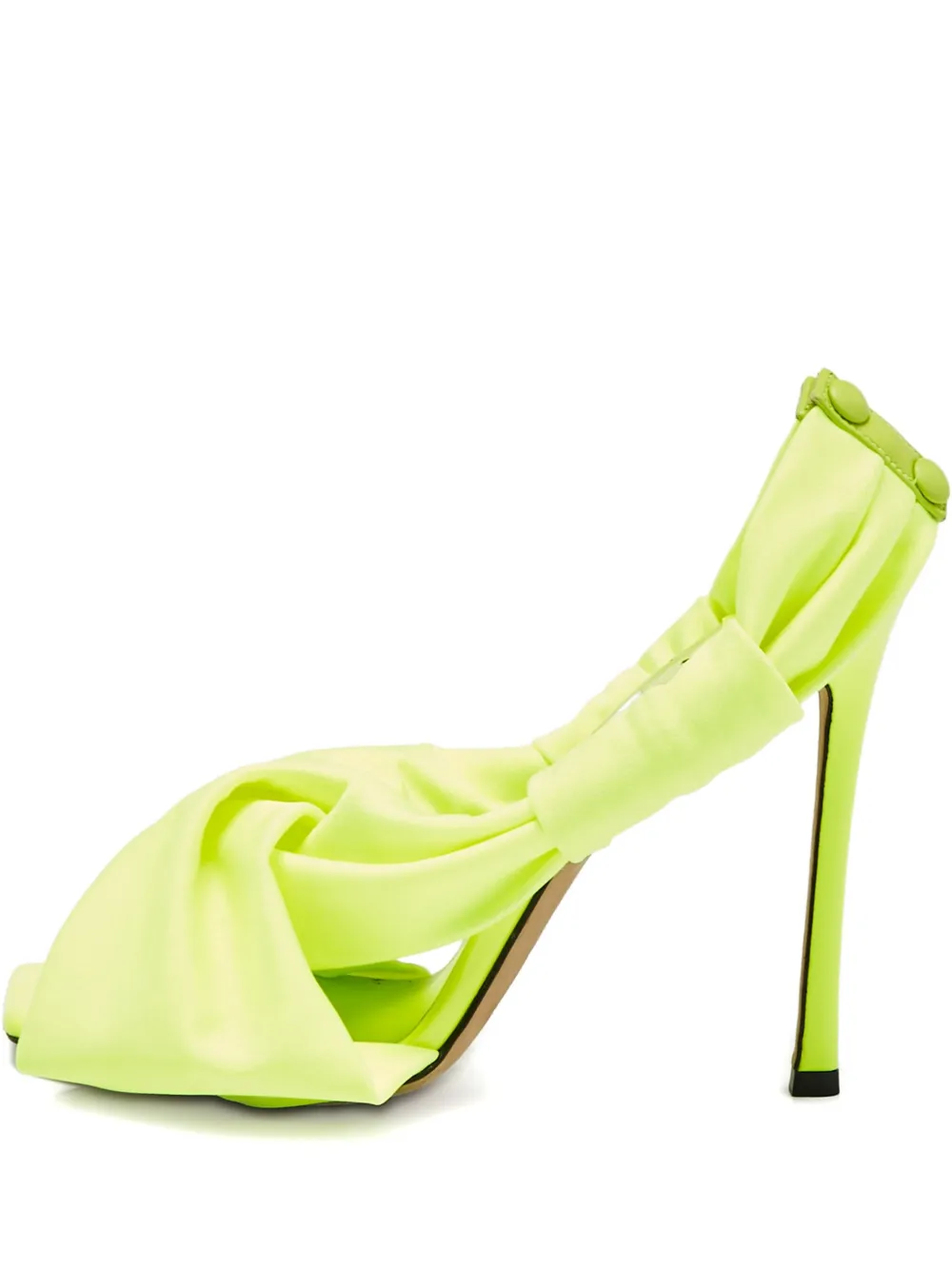 Jimmy Choo Pre-Owned 110mm leather heeled sandals | Green | Image 1
