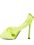 Jimmy Choo Pre-Owned 110mm leather heeled sandals - Green