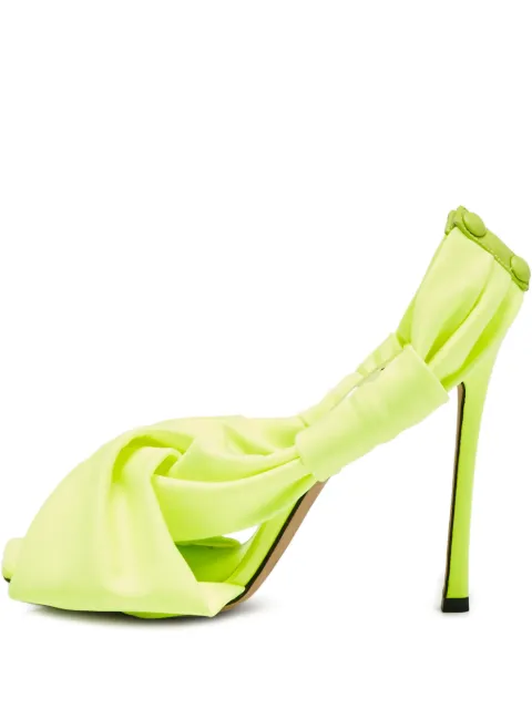 Jimmy Choo Pre-Owned 110mm leather heeled sandals 