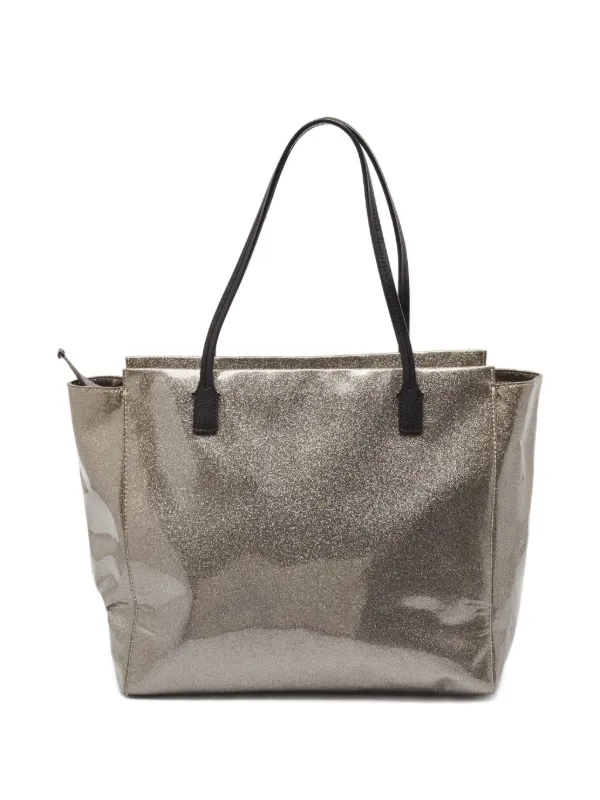 Kate Spade Pre-owned Glitter Tote Bag Gold FARFETCH AU