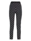 Elisabetta Franchi geometric-print trousers - Black
