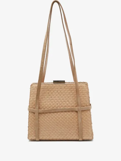 Bally Vintage Watersnake shoulder bag