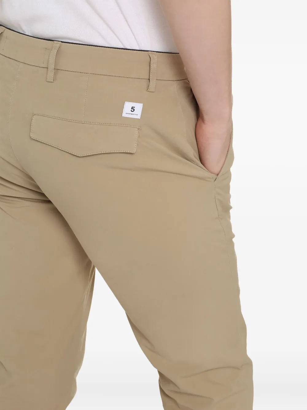 Department 5 Prince flap-pocket chino trousers Beige