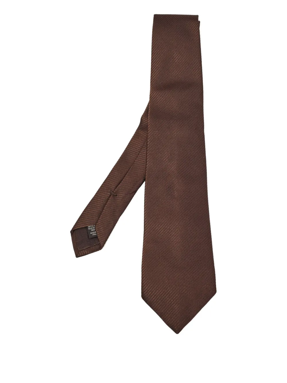 striped silk tie