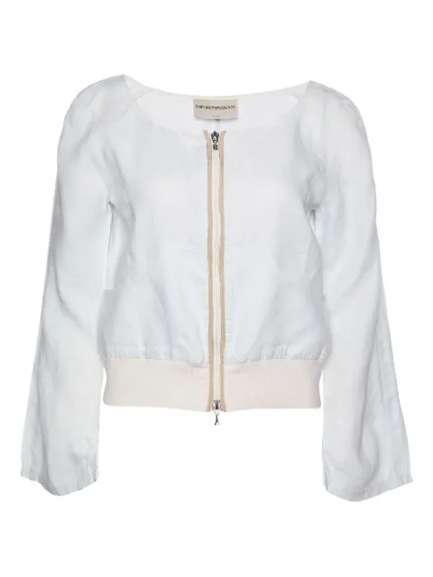 Emporio Armani Pre-Owned linen jacket