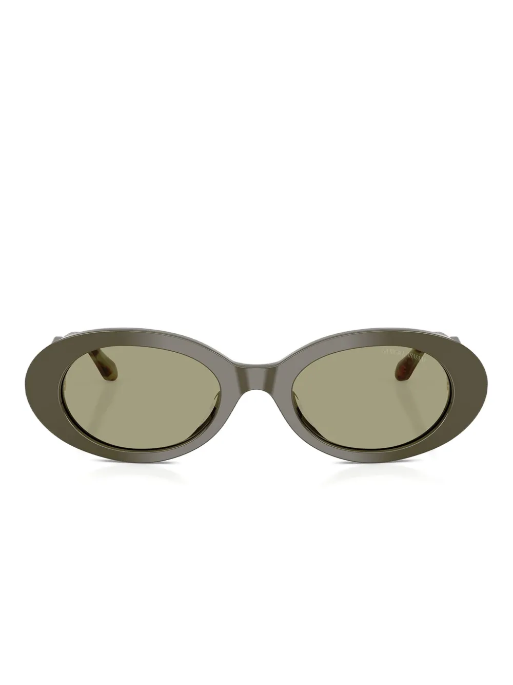 Giorgio Armani Occhiali da sole ovali - Verde
