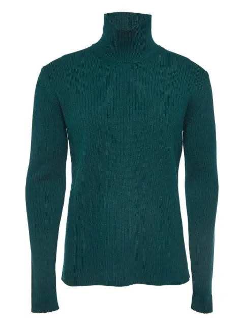 Bottega Veneta Pre-Owned roll-neck ribbed jumper