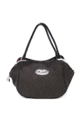 Aigner Vintage pre-owned monogram-pattern shoulder bag - Black