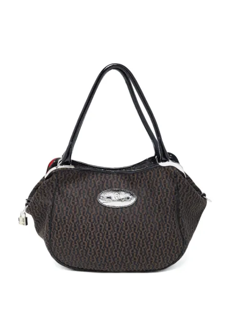 Aigner Vintage pre-owned monogram-pattern shoulder bag