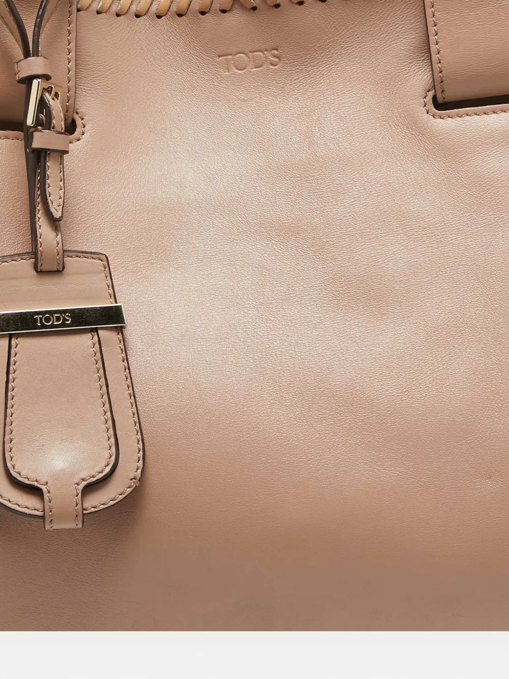 Pre-owned Tod's Vintage Leather Tote Bag