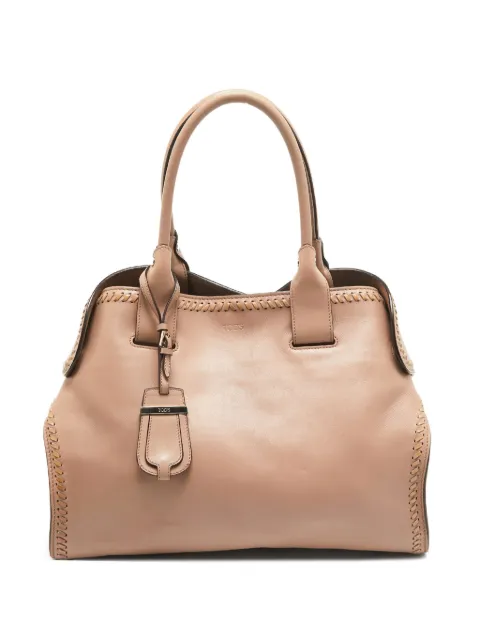 Tod's Vintage leather tote bag
