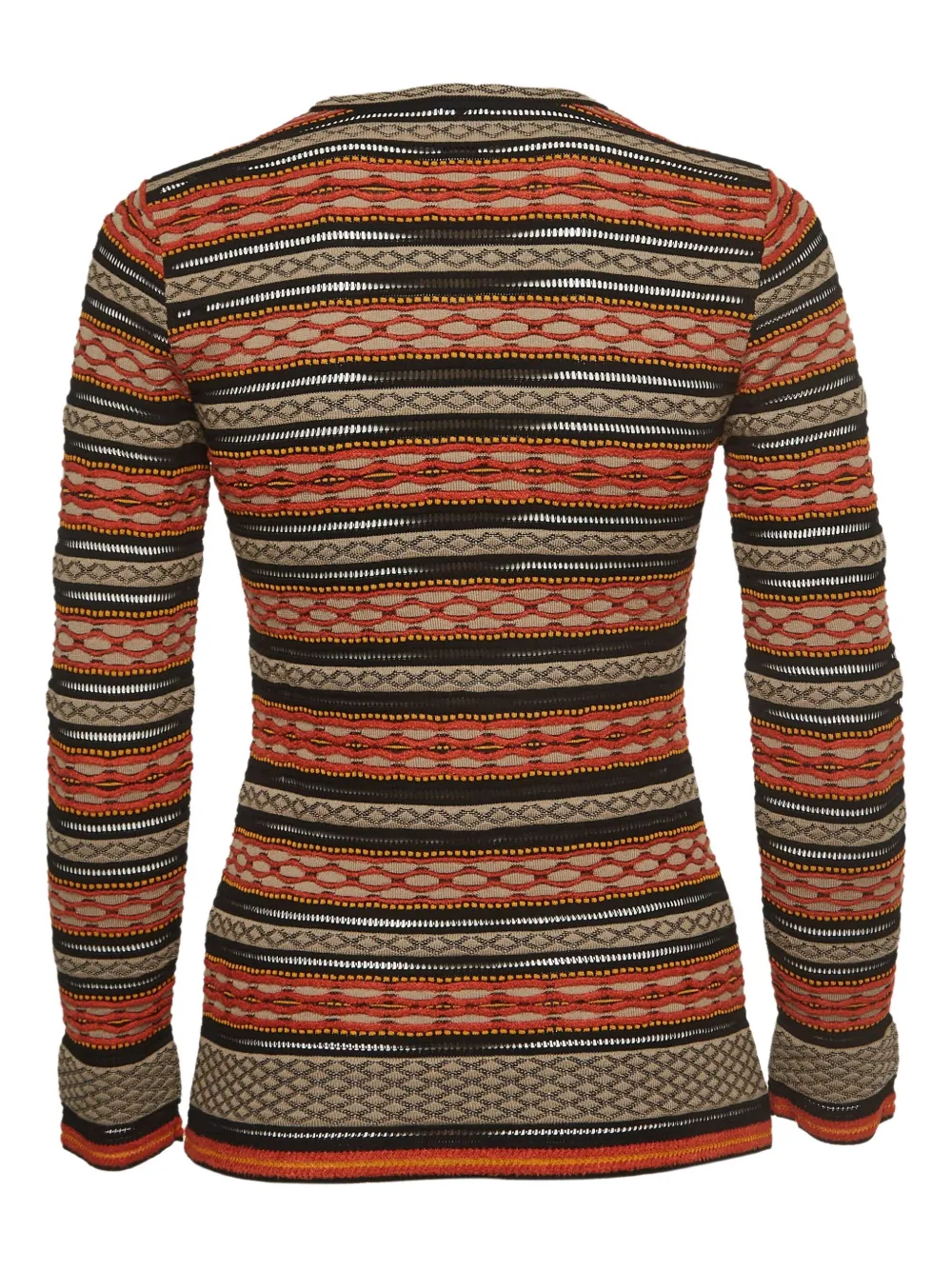  Missoni Pre-owned Top A Rayas - Marrón 