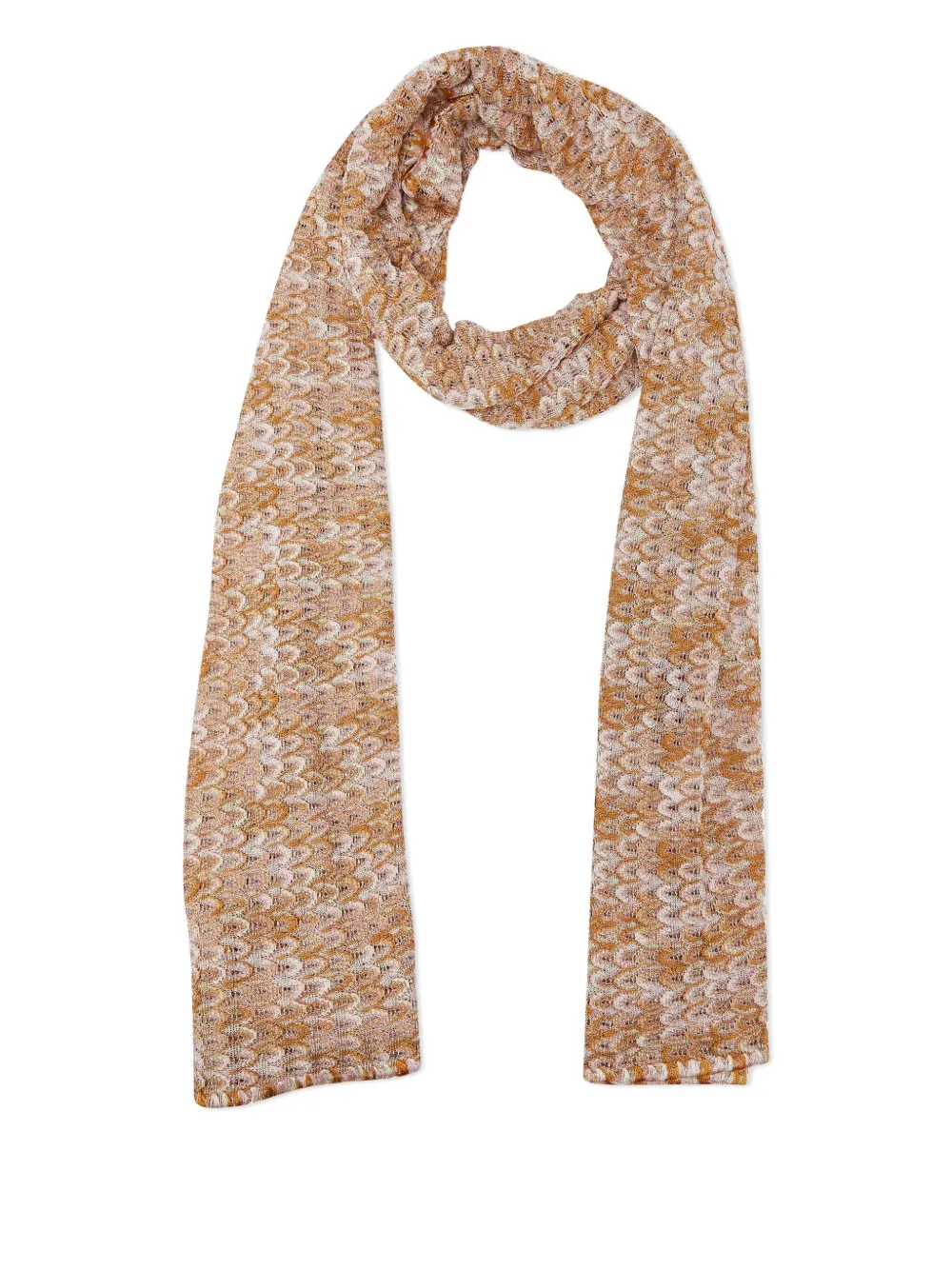Missoni Pre-Owned scalloped pattern scarf | Image 2