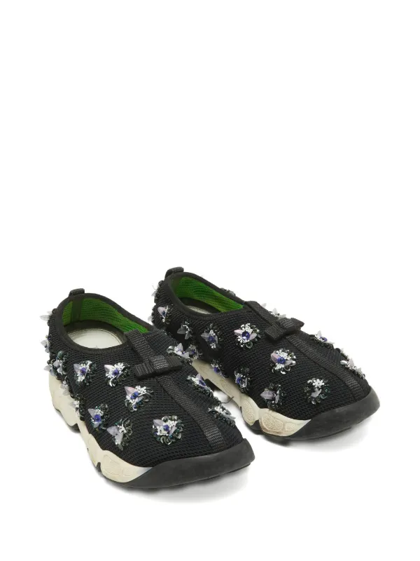 Christian Dior Pre-Owned 2014 メッシュ スニーカー | ブラック