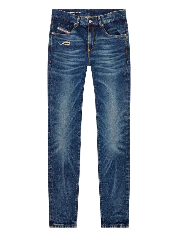 【美品】DIESEL D-STRUKT スリムデニム W28L30 ダークブルー Diesel D-Strukt スリムジーンズ | ブルー | FARFETCH JP