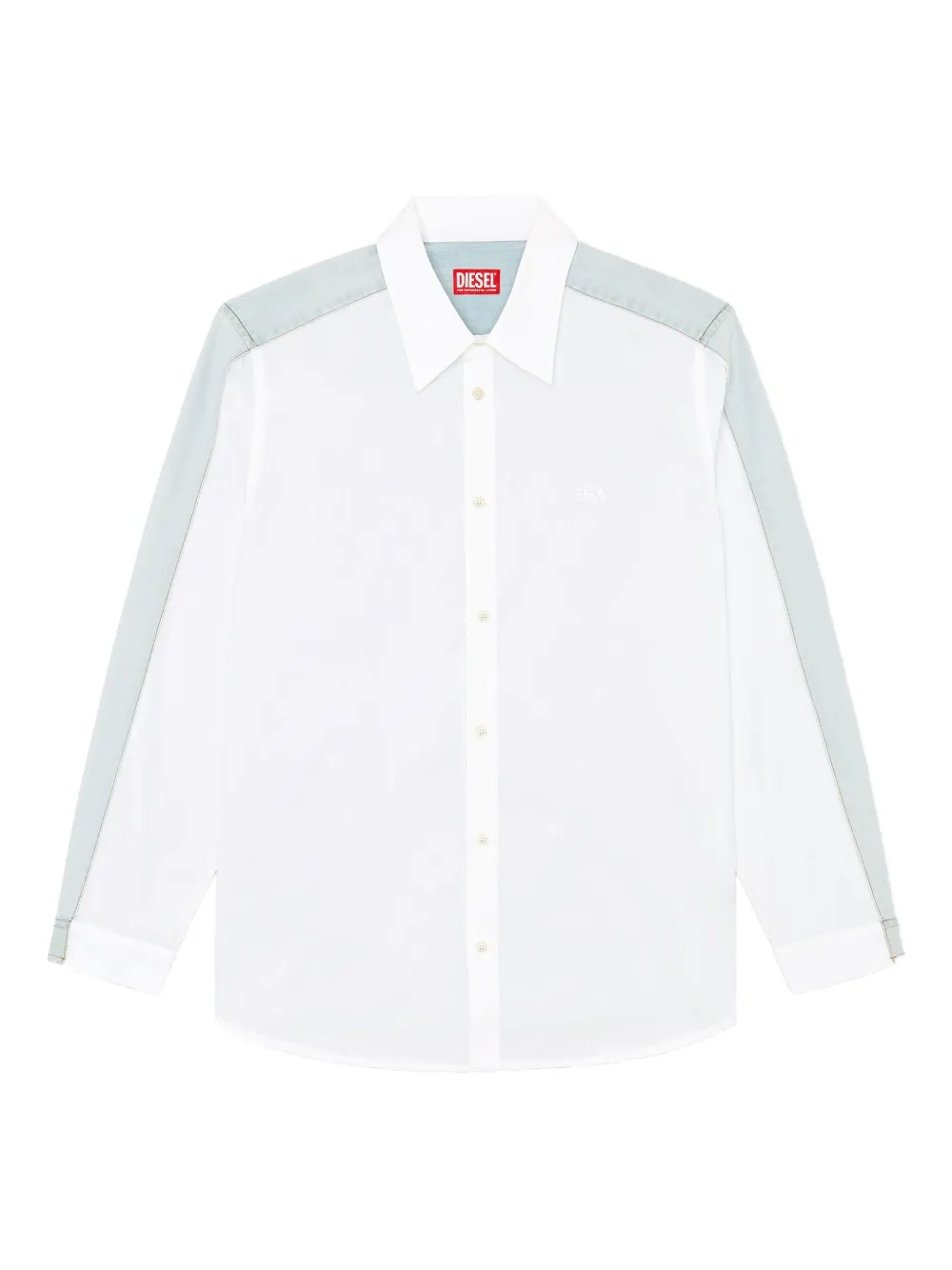 Diesel S-Simply-Dnm shirt | White | Image 1