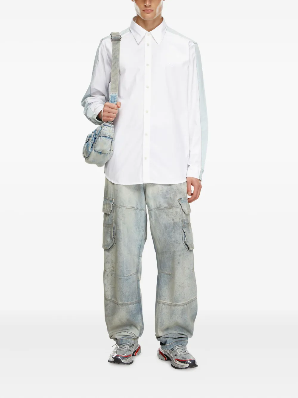 Diesel S-Simply-Dnm overhemd - Wit