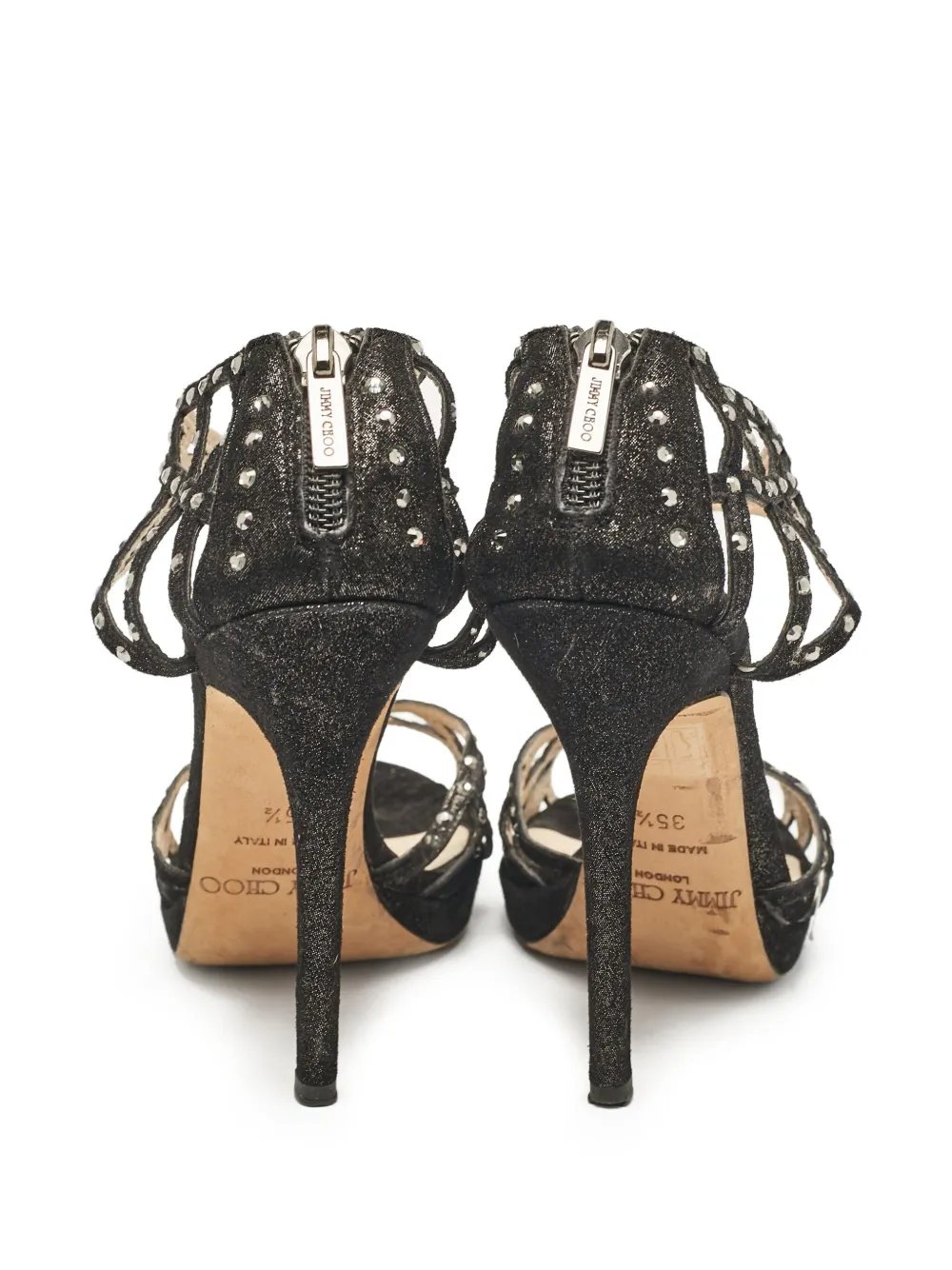 Jimmy Choo Pre-Owned lattice embellished pumps | Image 2