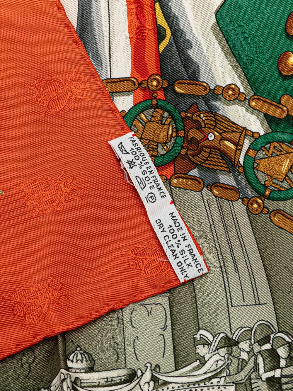 Pre-owned Hermes 20th Century Napoleon Silk Scarf Scarves
