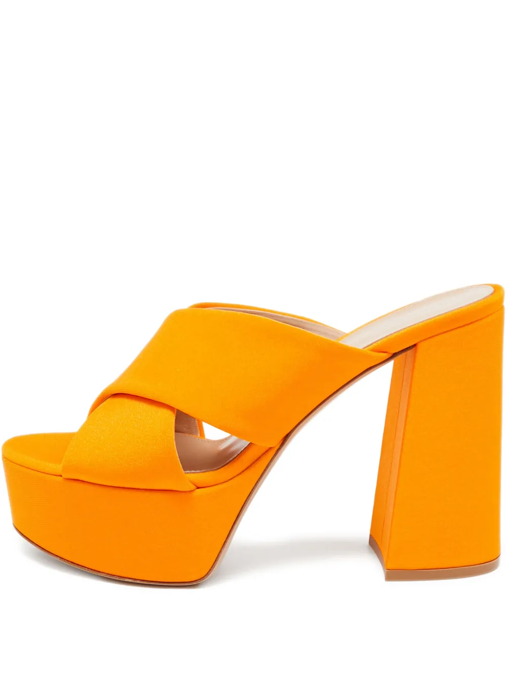 Pre-owned Gianvito Rossi  120mm Platform Mules
