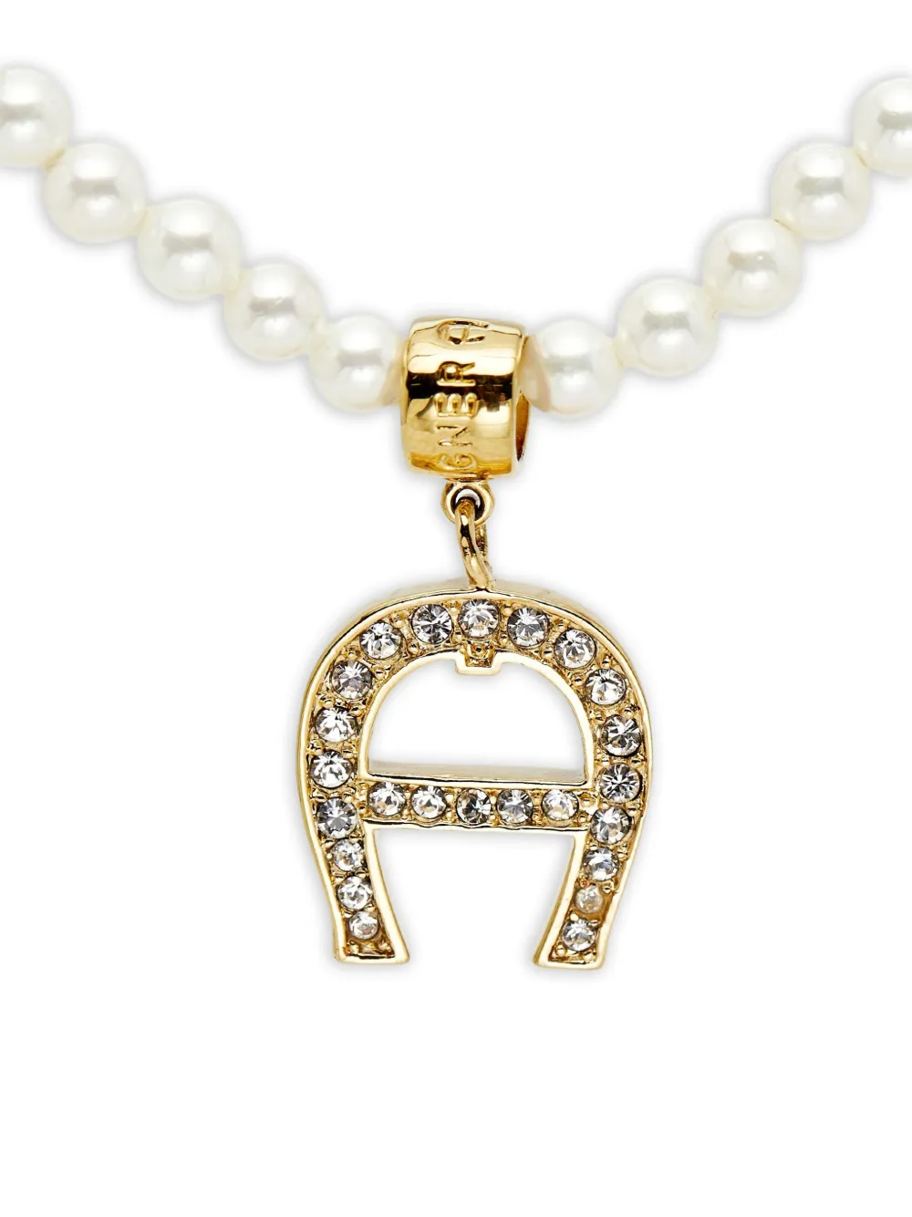 Aigner Vintage Halskette mit Perlendetail | Image 2