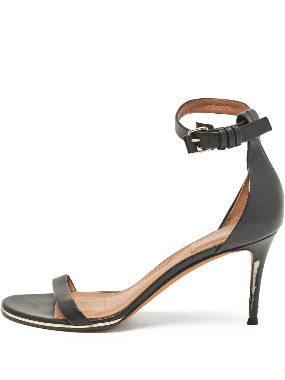 Givenchy Pre-Owned 85mm leather ankle-strap sandals | Black | Image 1