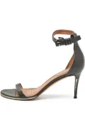 Givenchy Pre-Owned 85mm leather ankle-strap sandals - Black