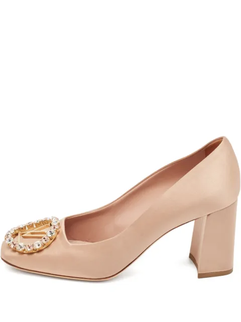Louis Vuitton Pre-Owned Madeleine block-heel pumps