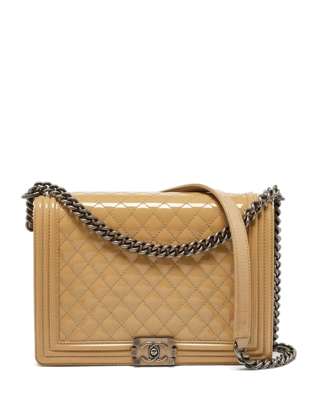 CHANEL Pre-Owned Borsa a spalla Boy Chanel media - Marrone