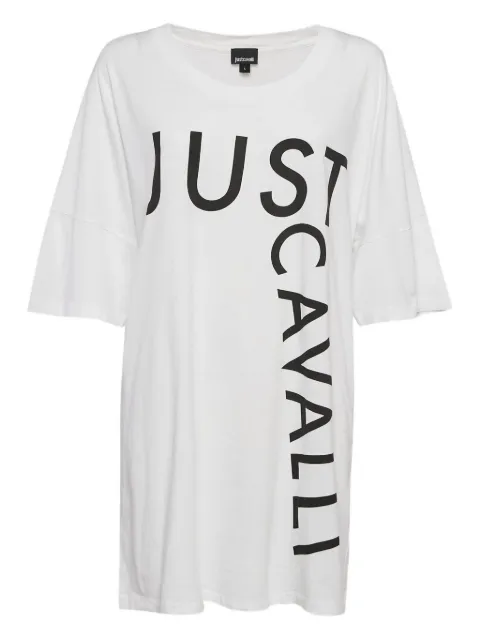 Just Cavalli Vintage pre-owned logo-print dress
