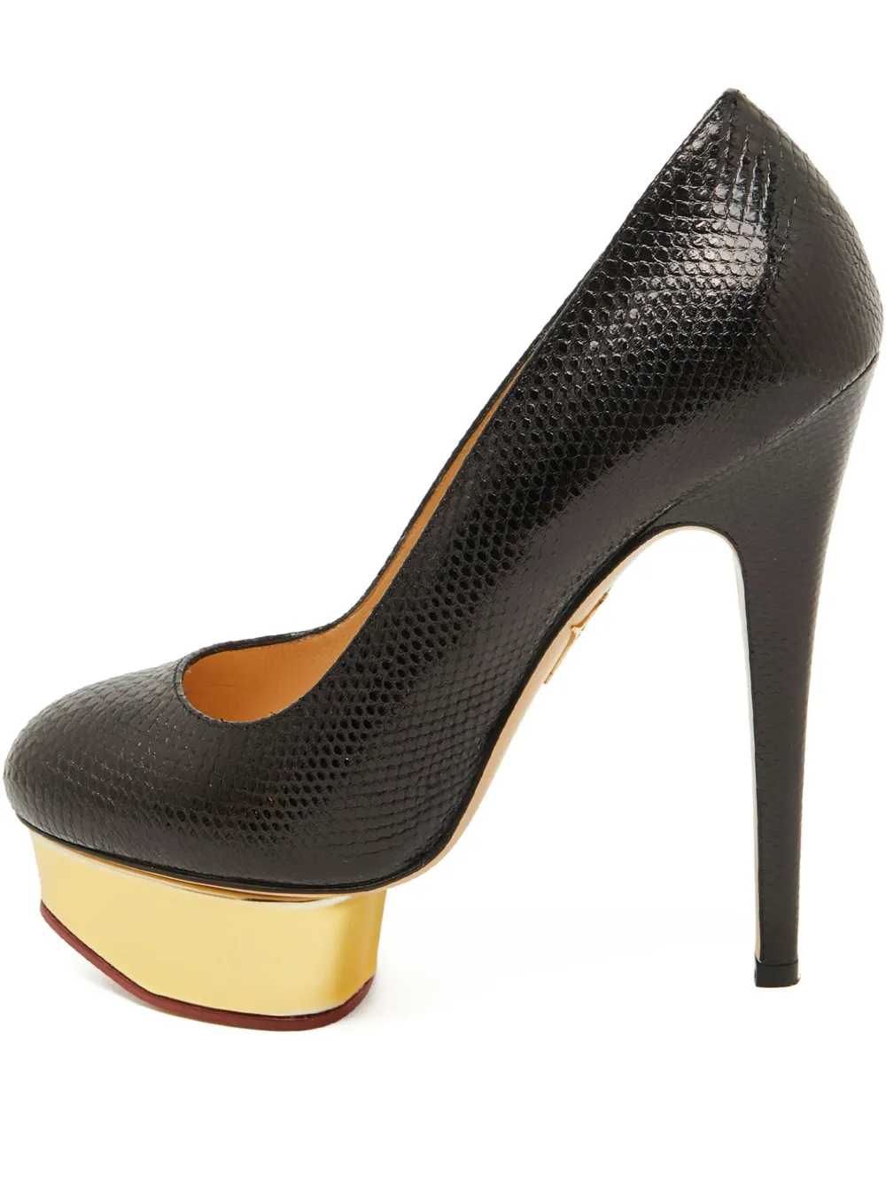 Pre-owned Charlotte Olympia 140mm Dolly Pumps