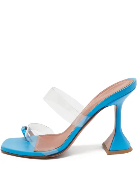 Amina Muaddi pre-owned 100mm Sami sandals 