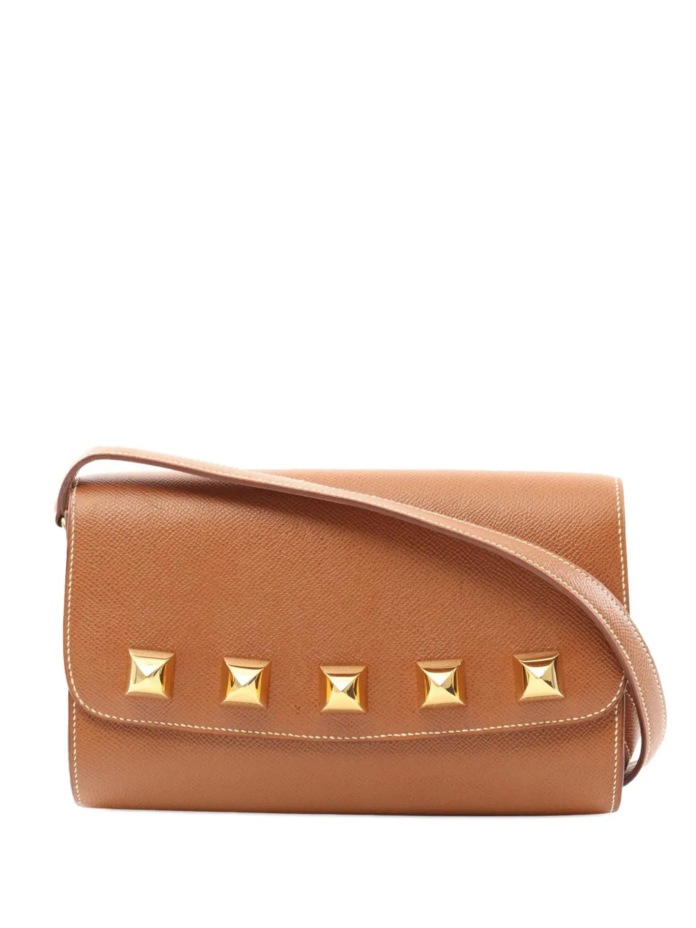 Hermès Pre-Owned 1993 Courchevel Medor crossbody bag - ブラウン Hermès Pre-Owned 1993 Courchevel Medor crossbody bag - ブラウン