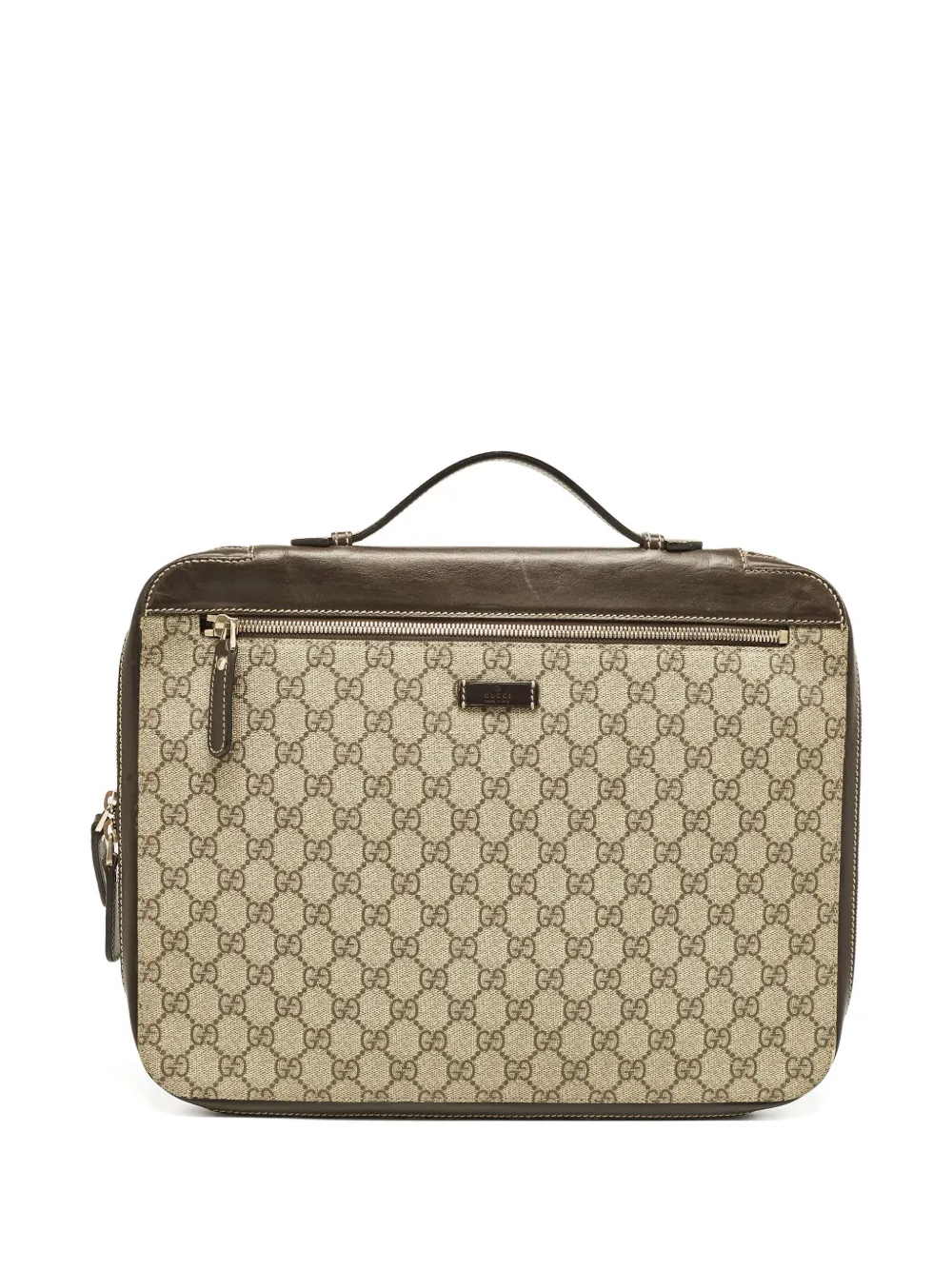 Gucci Pre-Owned GGパターン ケース - ブラウン Gucci Pre-Owned GGパターン ケース - ブラウン