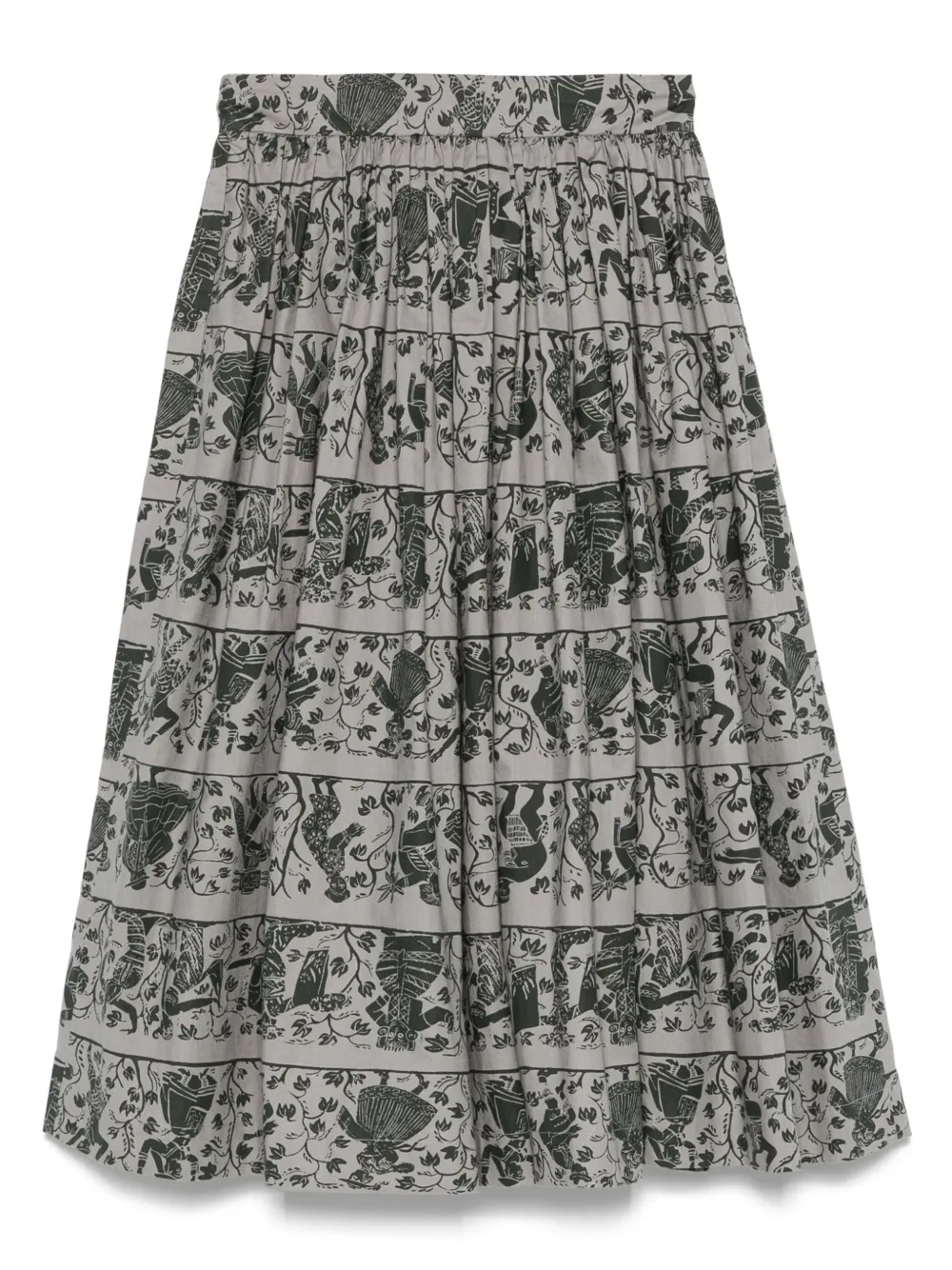 Vivienne Westwood Pre-Owned 2016-2017 katoenen rok met grafische print - Grijs