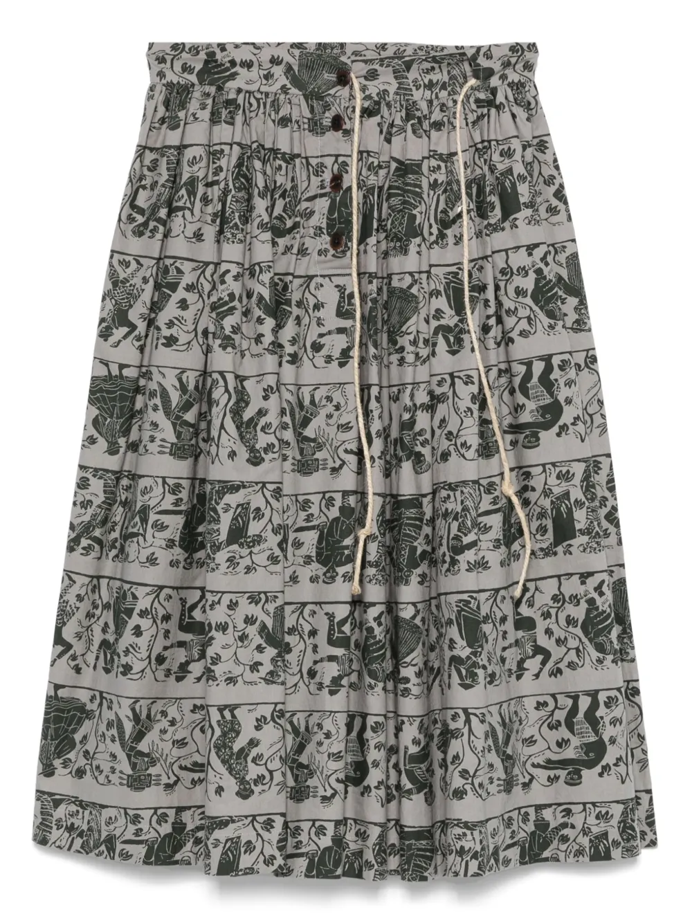 Vivienne Westwood Pre-Owned falda con estampado gráfico 2016-2017 | gris | Image 1