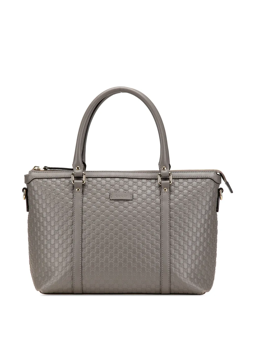 Gucci Pre-Owned 2000-2015 Small Microguccissima Joy satchel - グレー Gucci Pre-Owned 2000-2015 Small Microguccissima Joy satchel - グレー