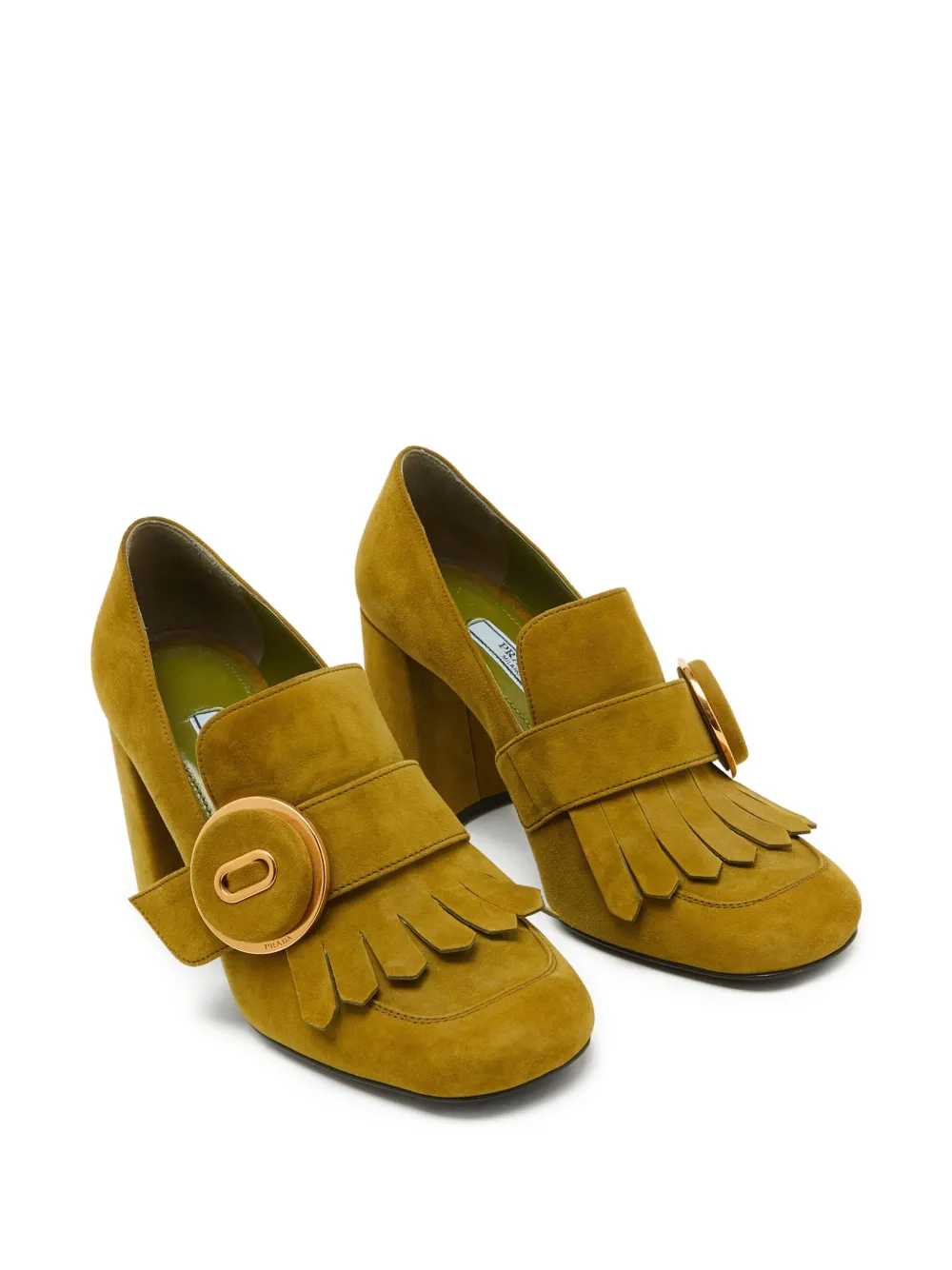 Prada Pre-Owned 90mm fringed pumps | Image 2