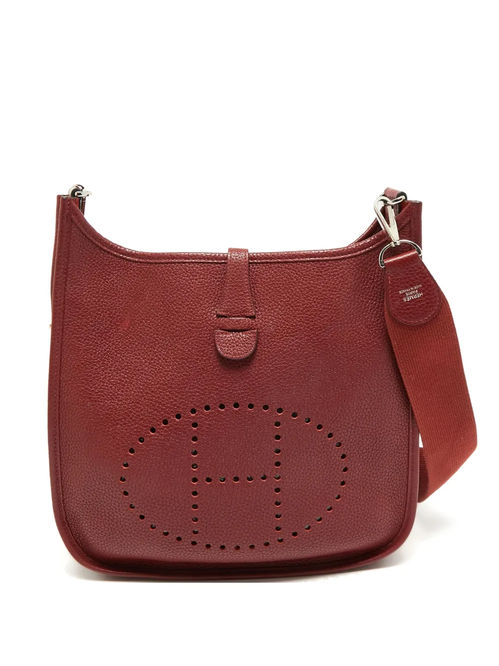Hermès Pre-Owned エヴリン III PM ショルダーバッグ - レッド Hermès Pre-Owned エヴリン III PM ショルダーバッグ - レッド