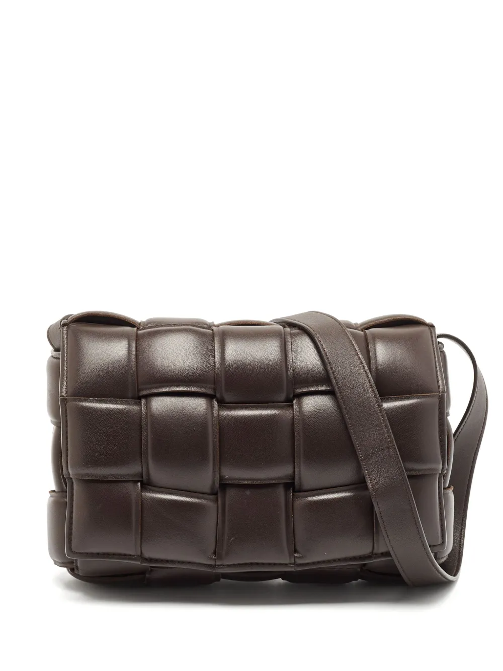 Pre-owned Bottega Veneta Cassette Leather Shoulder Bag