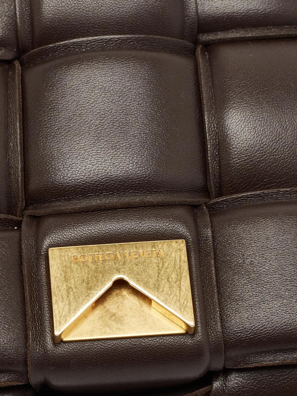 Pre-owned Bottega Veneta Cassette Leather Shoulder Bag
