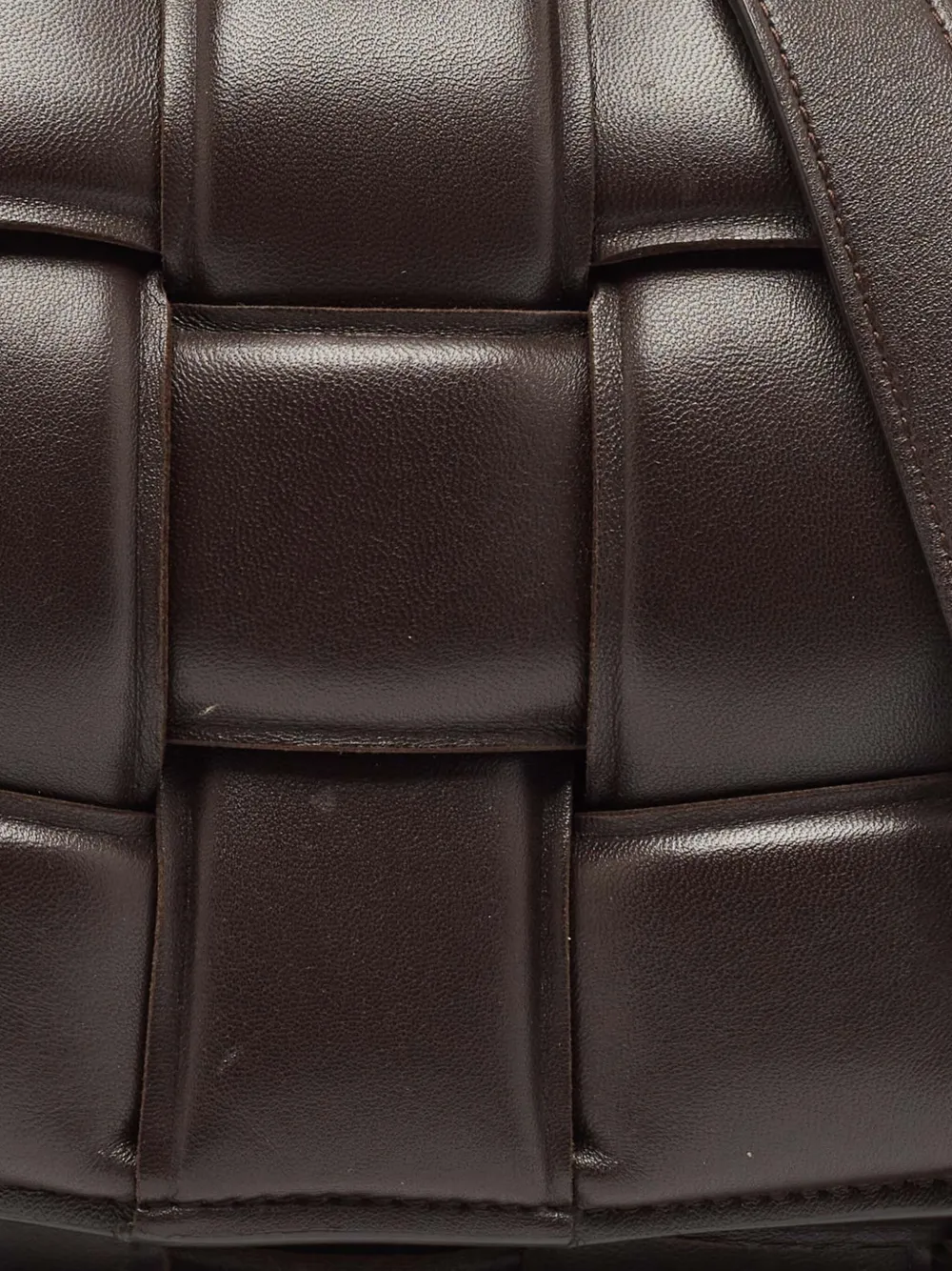 Pre-owned Bottega Veneta Cassette Leather Shoulder Bag