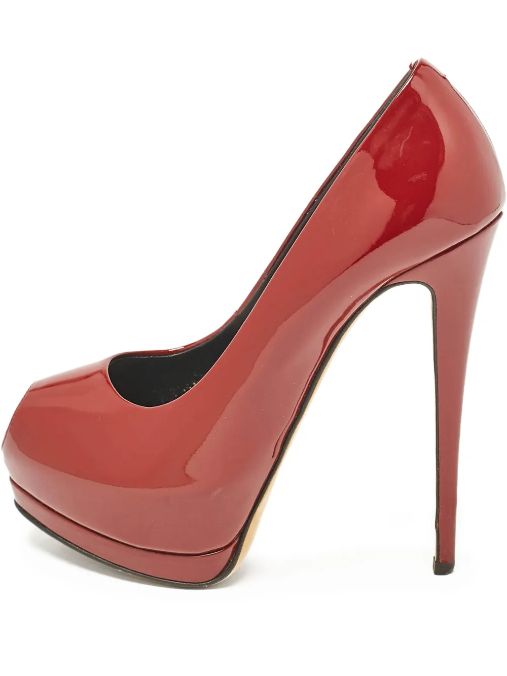 Giuseppe Zanotti Vintage Pumps Sharon con plateau 140mm - Rosso