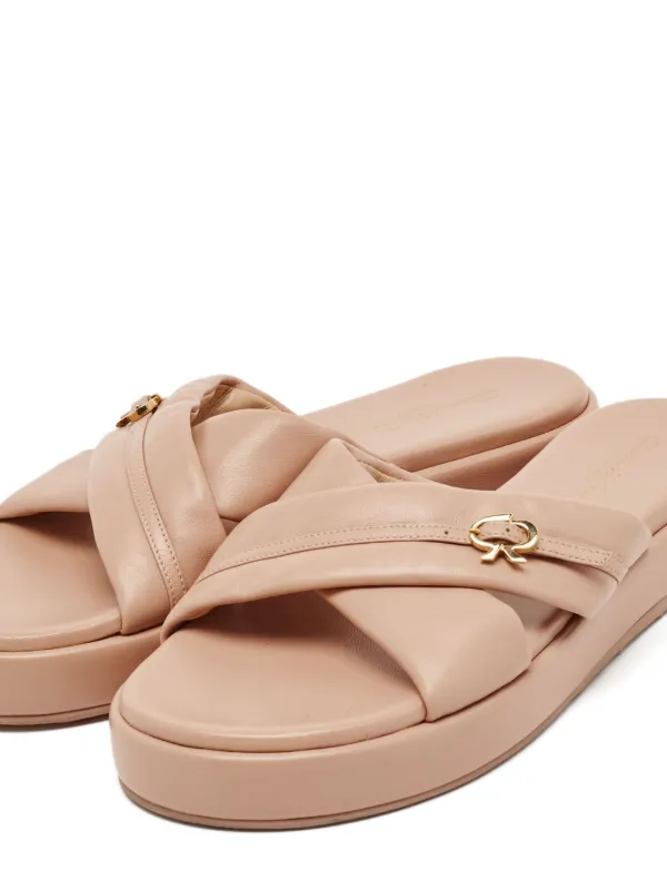 Gianvito Rossi>>プラットフォームサンダル Gianvito Rossi プラットフォーム サンダル | ブラック