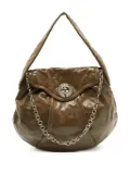 Marc Jacobs Vintage pre-owned leather chain-detail shoulder bag - Brown