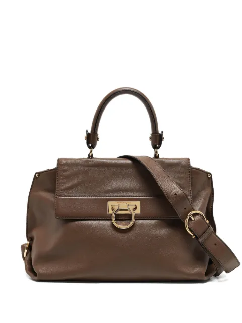 Ferragamo Pre-Owned leather top-handle bag