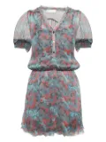 Zadig&Voltaire 2024 Ribal silk dress - Blue