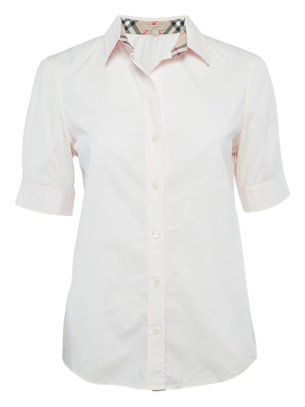 stretch-cotton shirt