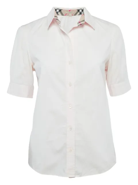 Burberry Pre-Owned stretch-cotton shirt
