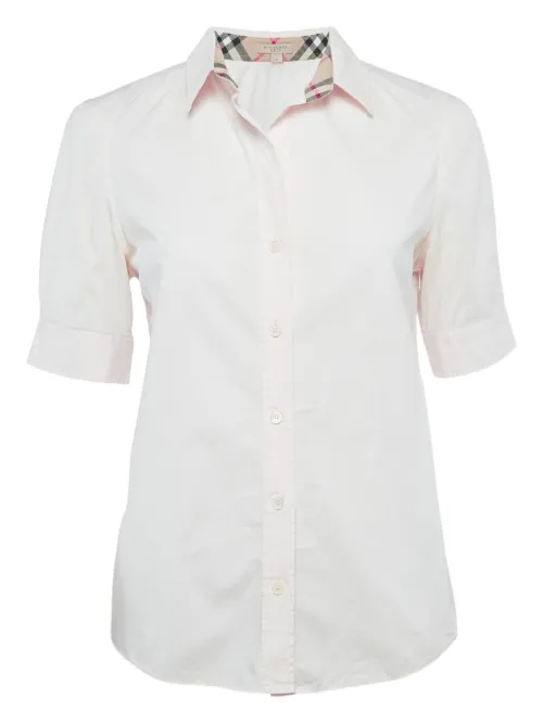 Chemise à ourlet incurvé - Burberry Pre-Owned - Modalova